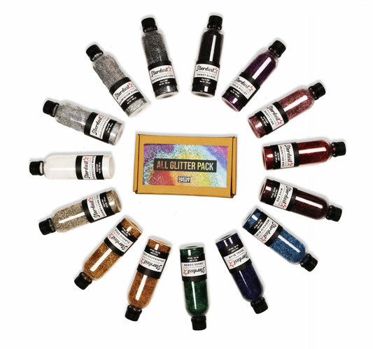 All Stardust Glitters Pack Fine and Chunky (29 Shades)